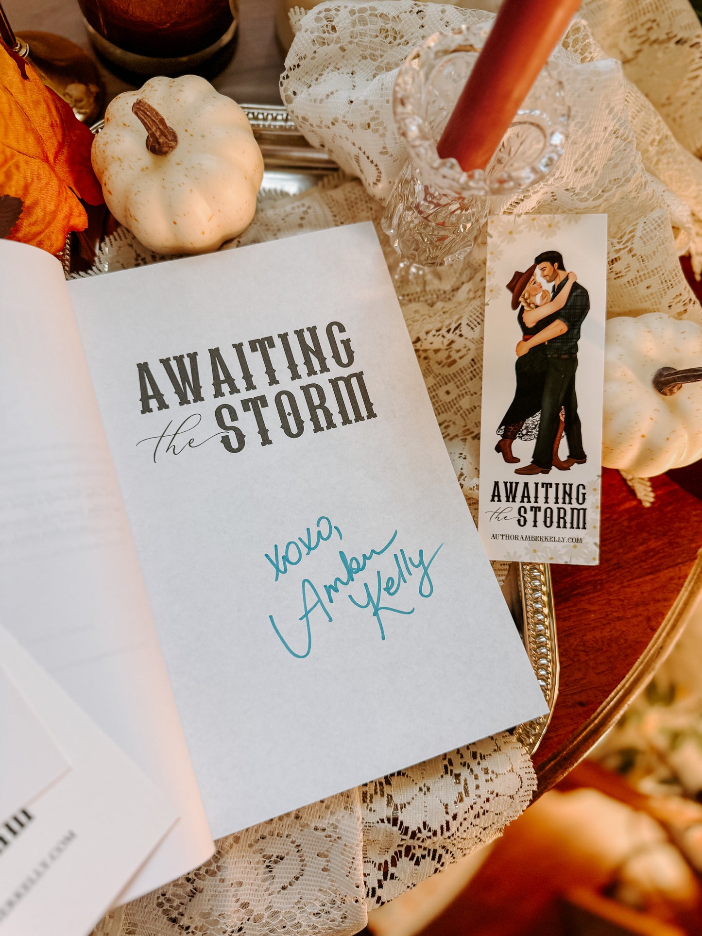 Awaiting the Storm By: Amber Kelly SIGNED