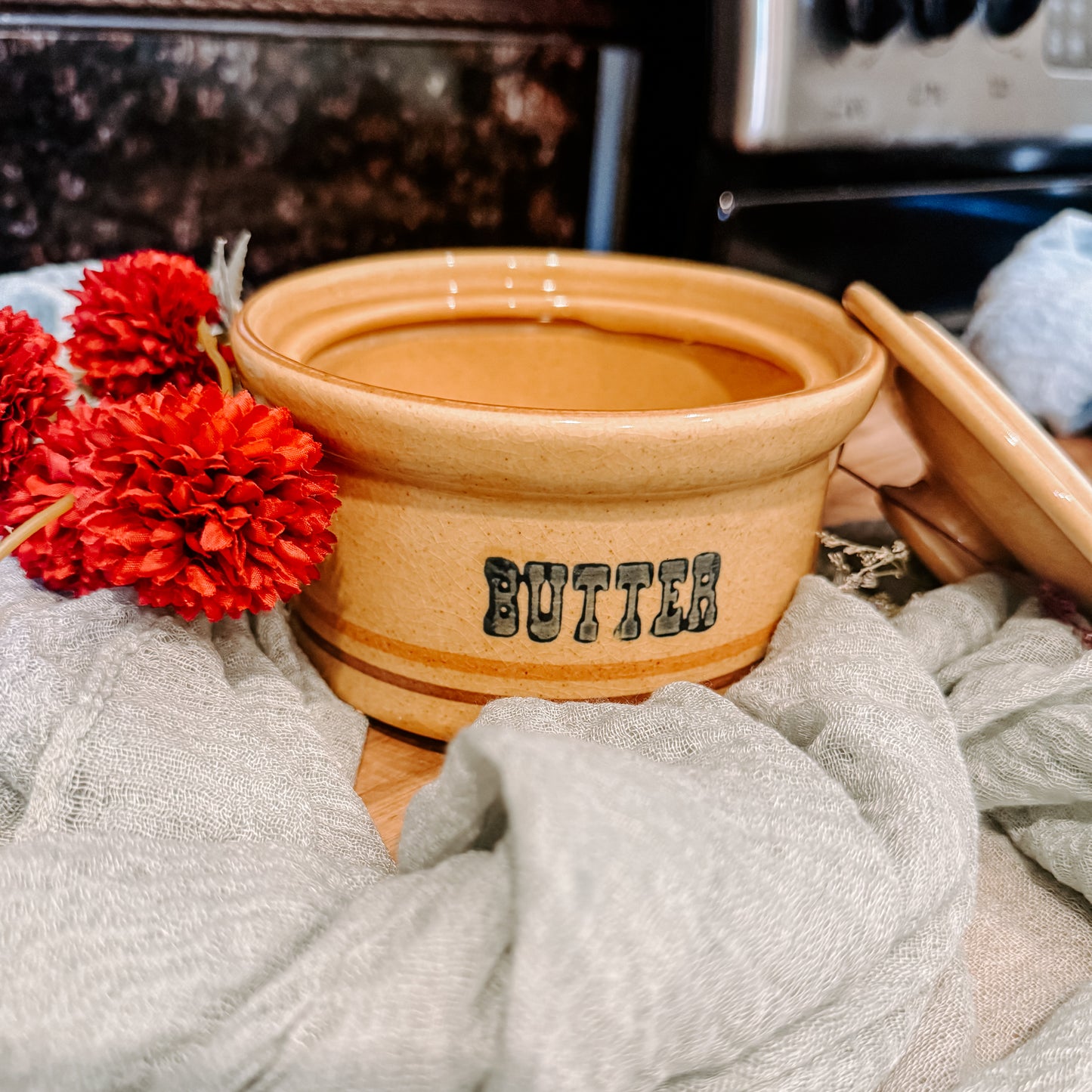 Vintage Pfaltzgraff Butter Crock