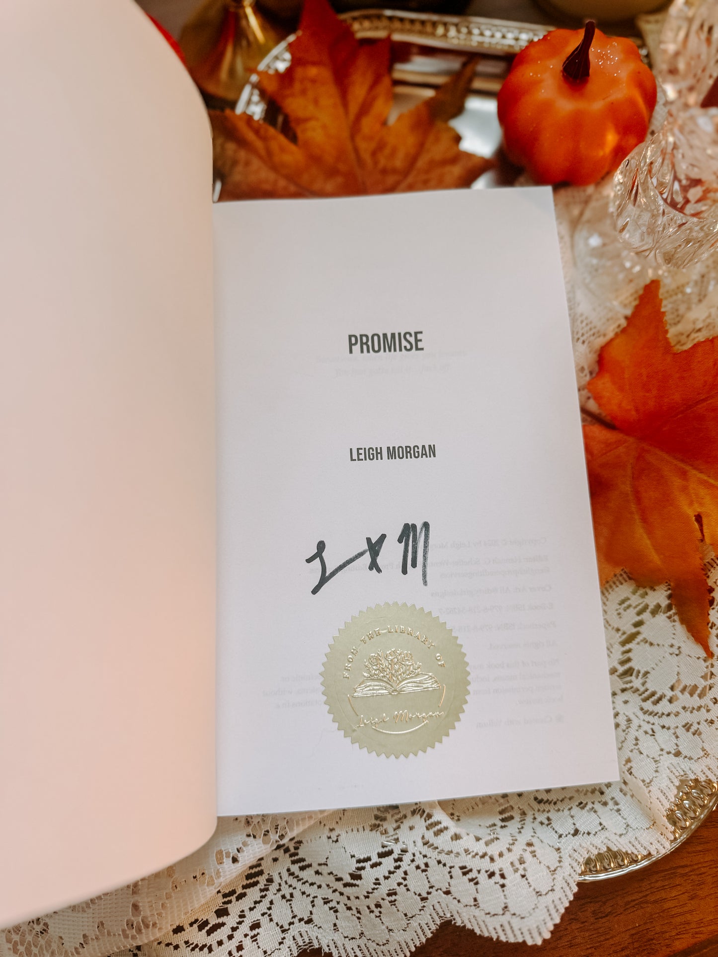 Promise
by Leigh Morgan SIGNED