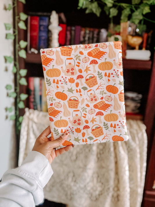 🍂 Cozy Vibes Book Sleeve 🍂