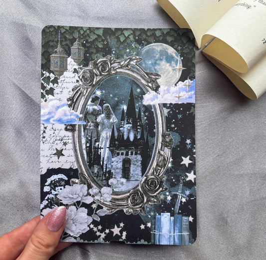 Midnight Castle Mirror Holographic Kindle Insert