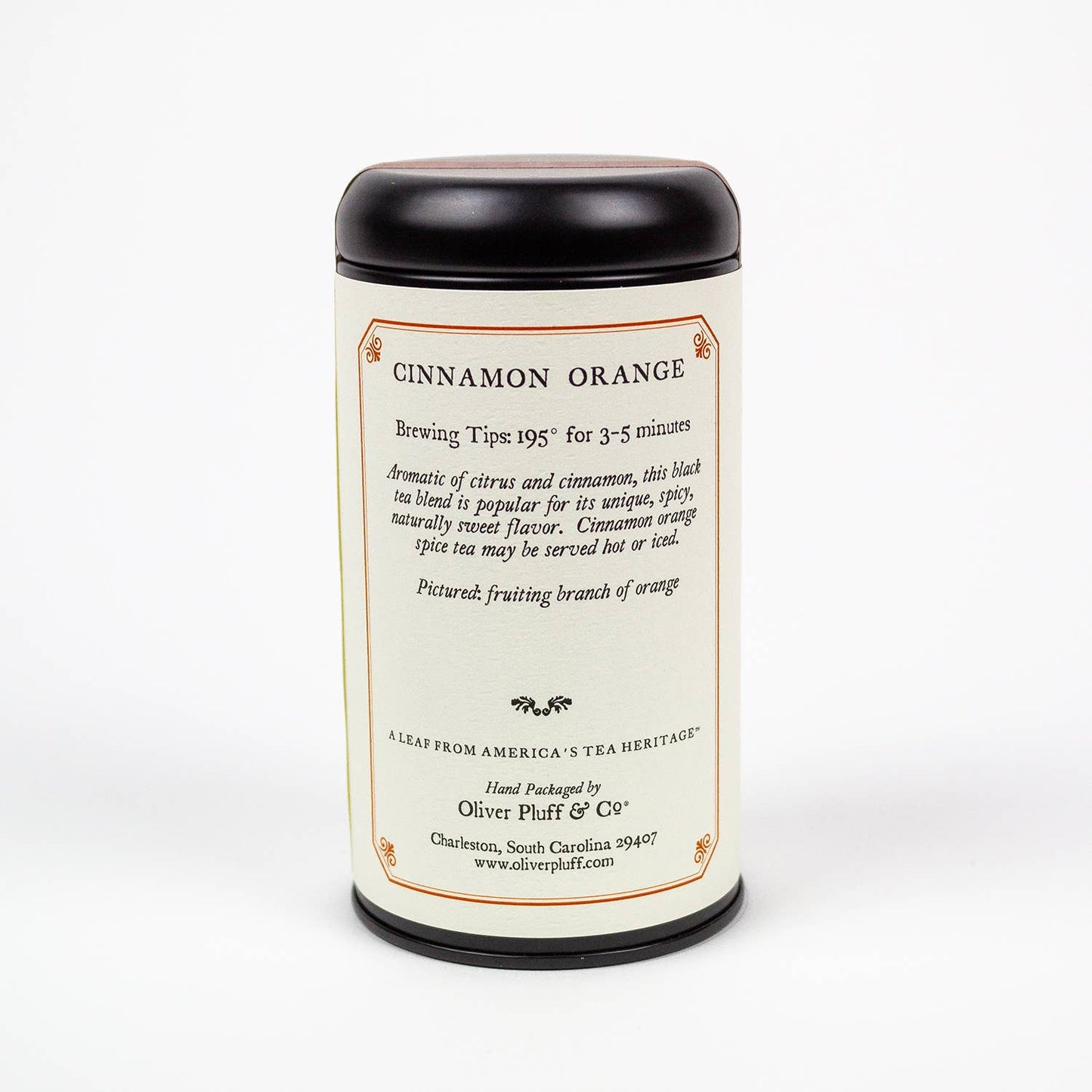 Oliver Pluff & Co. Cinnamon Orange Spice Black Tea