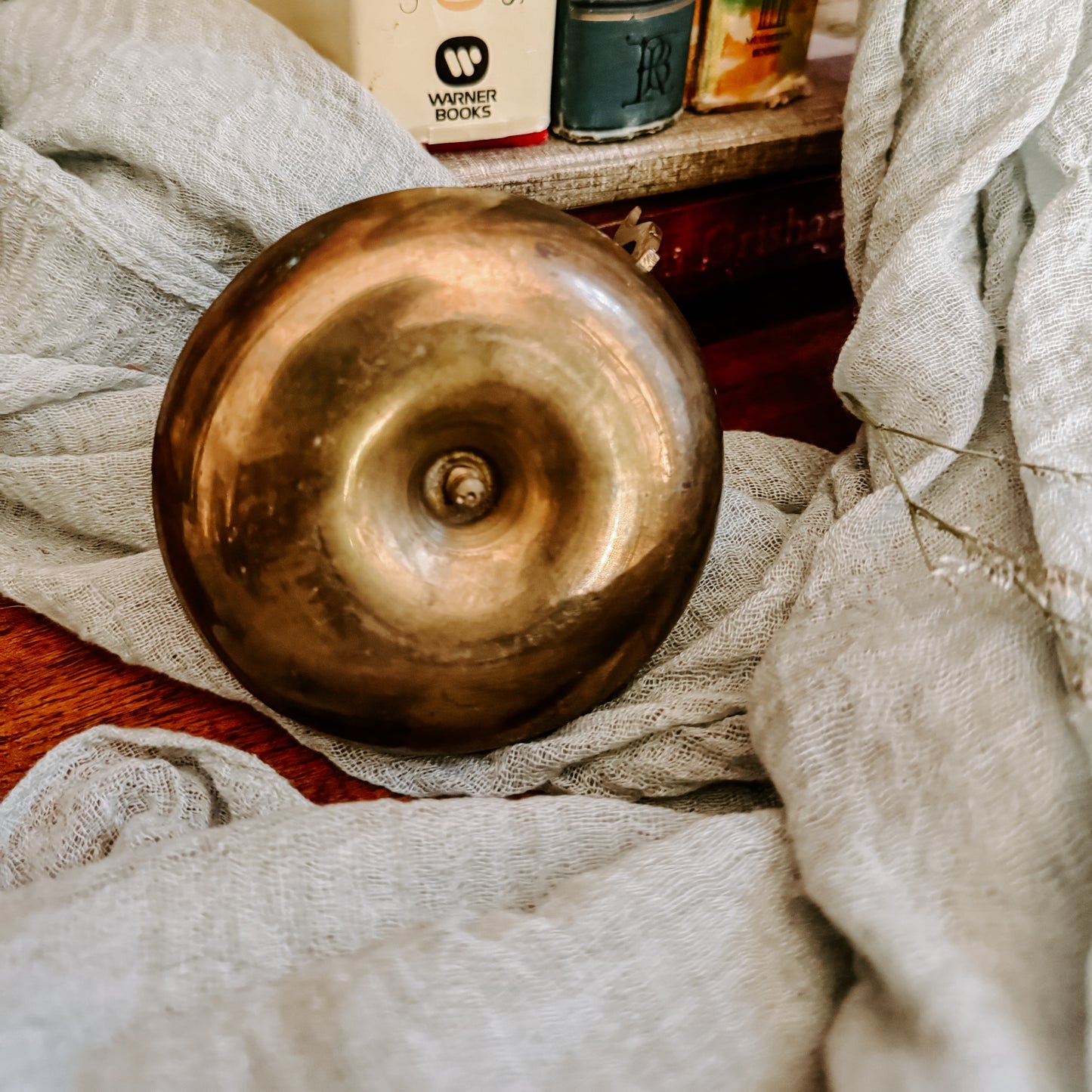 Wildflower Brass Chamberstick