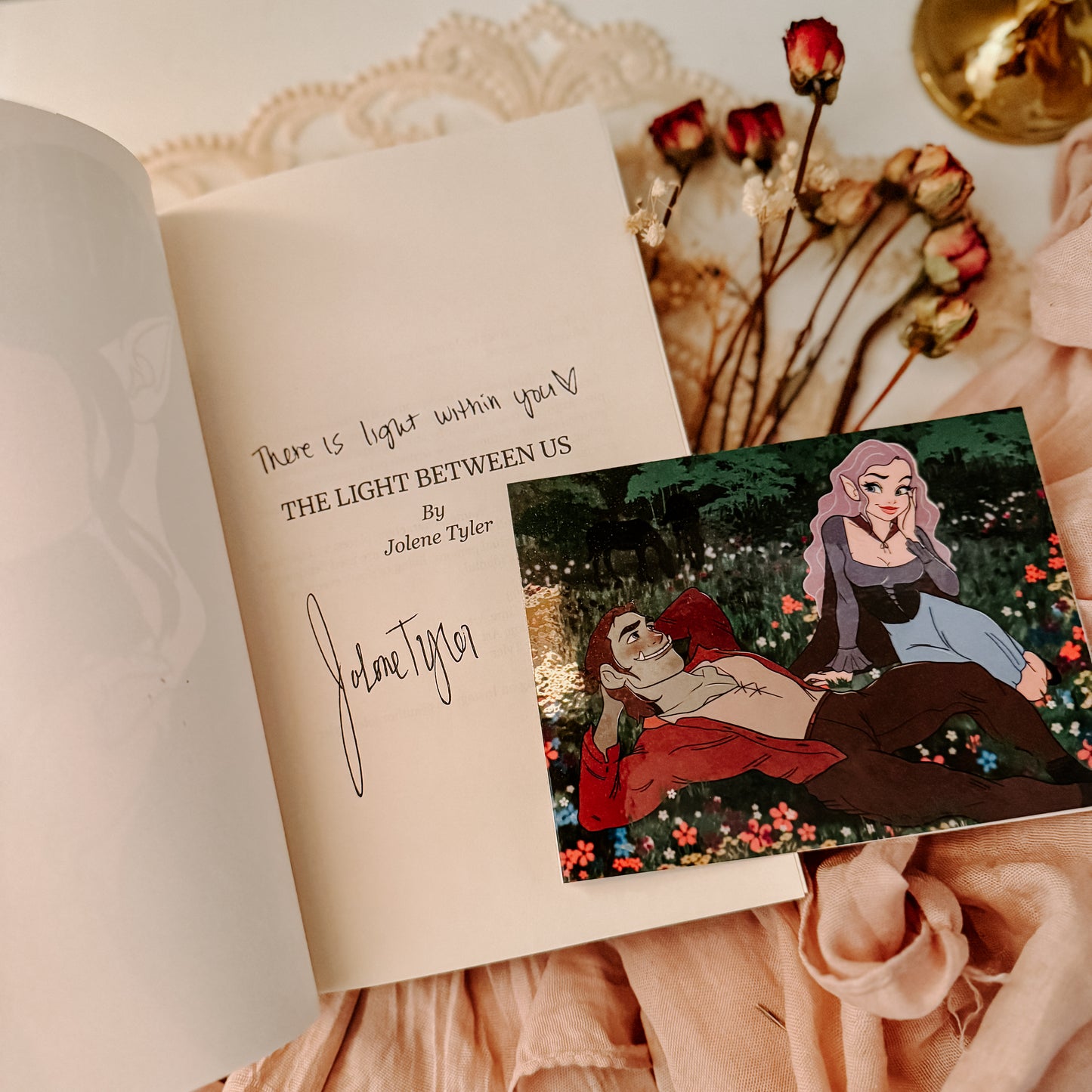 The Light Between Us By: Jolene Tyler SIGNED