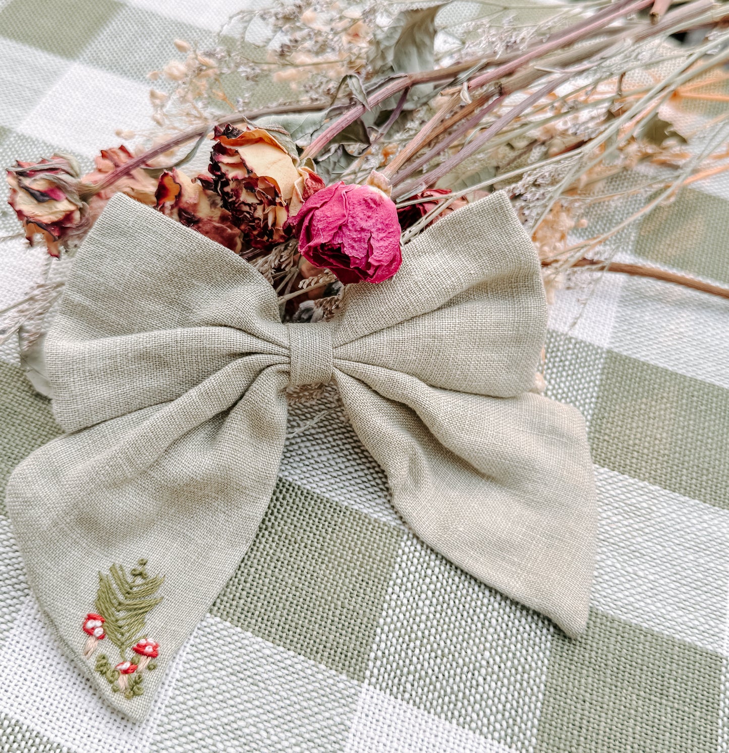 Woodland Whimsy Linen Bows