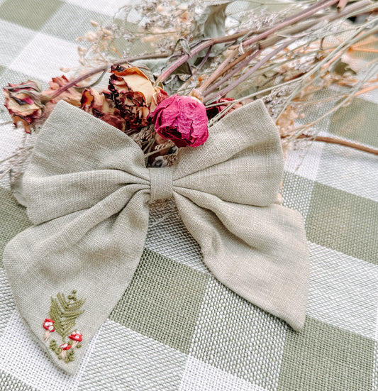 Woodland Whimsy Linen Bows