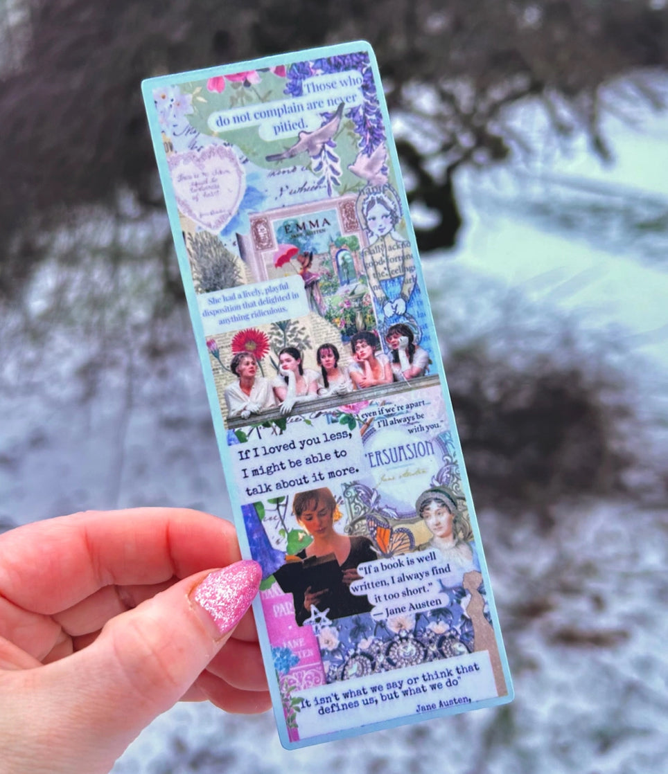 Jane Austen Collage Bookmark