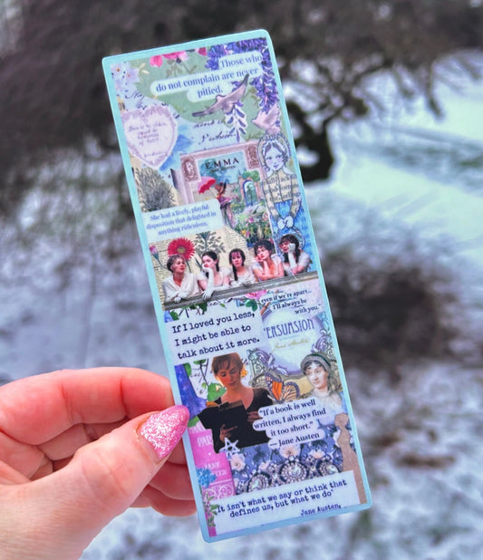 Jane Austen Collage Bookmark