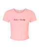 Fiction > Reality Embroidered Baby Tee