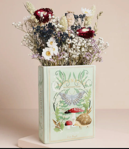 Moonrise Woodland Book Vase