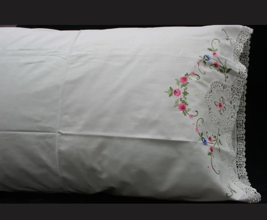 The Heirloom Rose Pillowcase