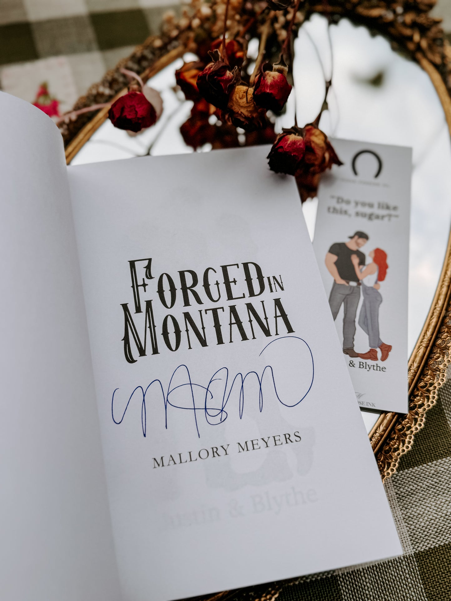 Forged in Montana--Silo Springs Ranch book 1 by Mallory Meyers SIGNED