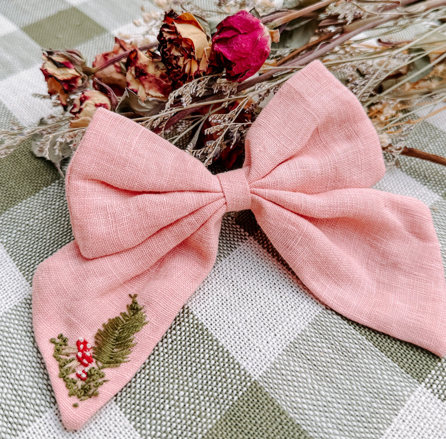 Woodland Whimsy Linen Bows