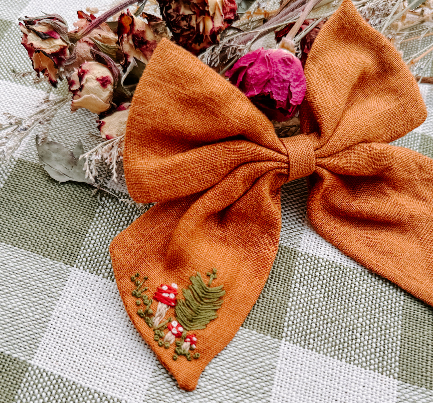 Woodland Whimsy Linen Bows