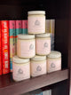 With Love, Meena Signature Candle Honeysuckle + Soft Citrus + High Tide