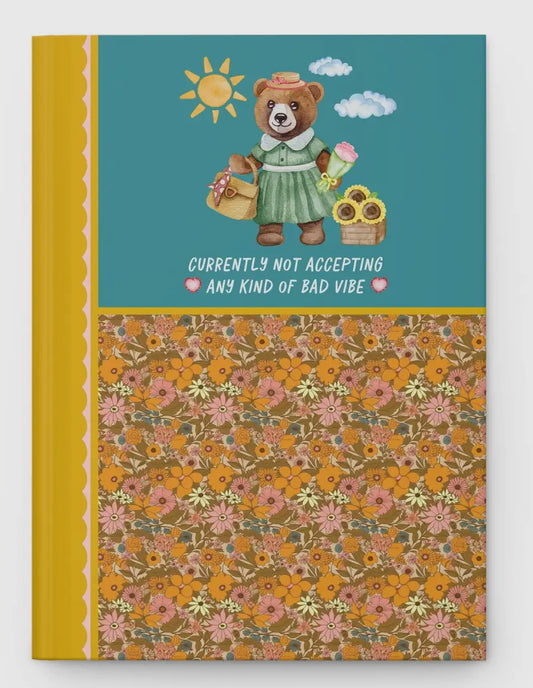 Cottagecore Bear Notebook