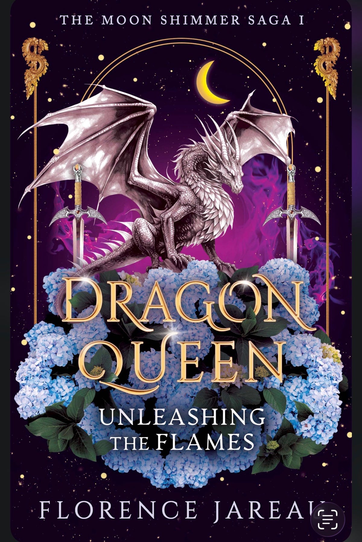 Dragon Queen: Unleashing the Flames By: Florence Jareau W/ Signed bookplate PREORDER