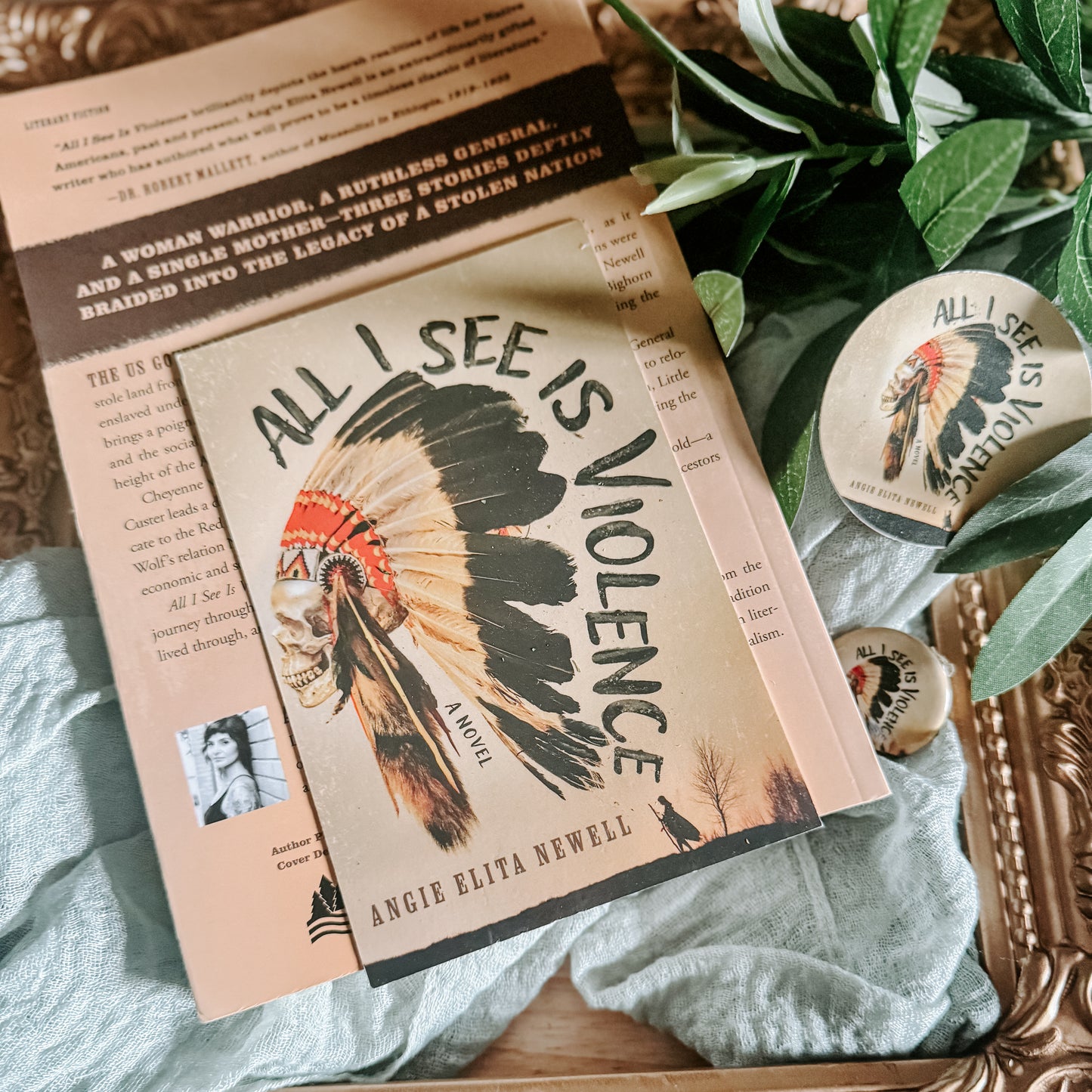All I See Is Violence By: Angie Elita Newell SIGNED