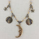 Celestial Moon & Stars Necklace