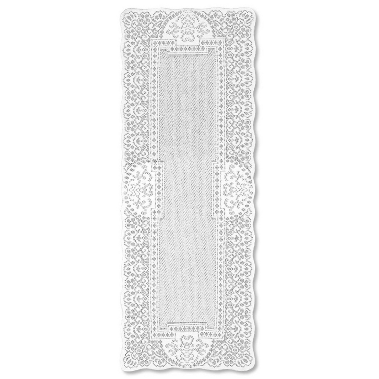 Heirloom Lace Table Runner – Ivory