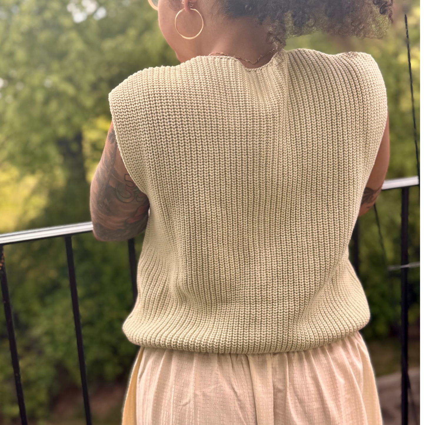 The Olive Lane Knit Vest