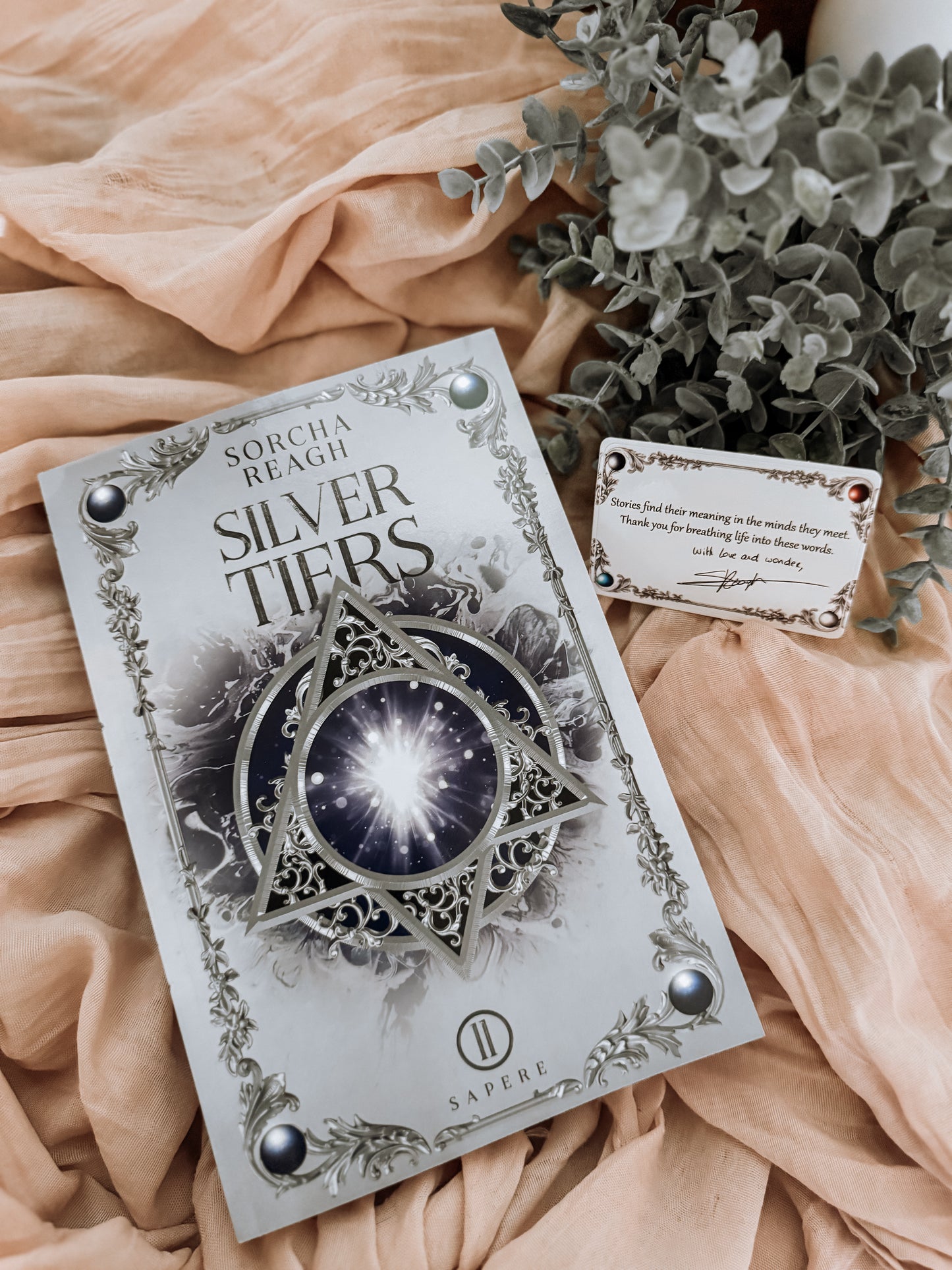 Silver Tiers By: Sorcha Reagh W/ Signed Bookplate