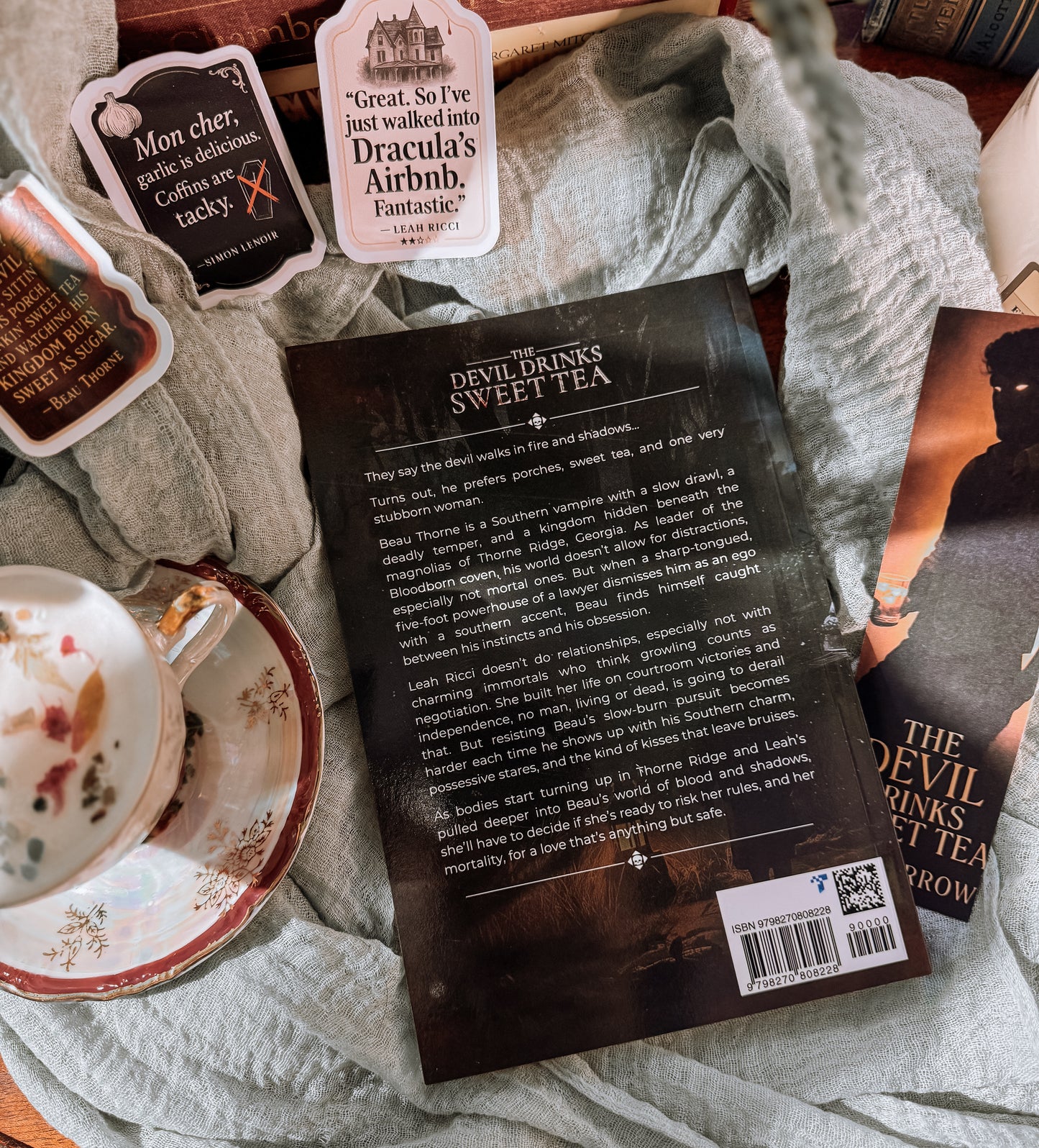 The Devil Drinks Sweet Tea: A Bloodborn Fates Novel By: C.P. Harrow SIGNED