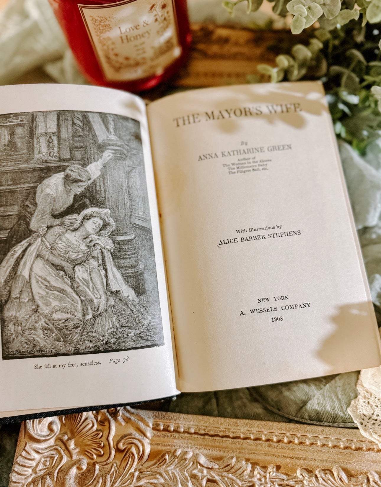 The Mayor’s Wife First Edition Vintage Hardcover By: Anna Katherine Green