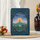 Enchanted Rider Clear-Back Kindle Case with Strap