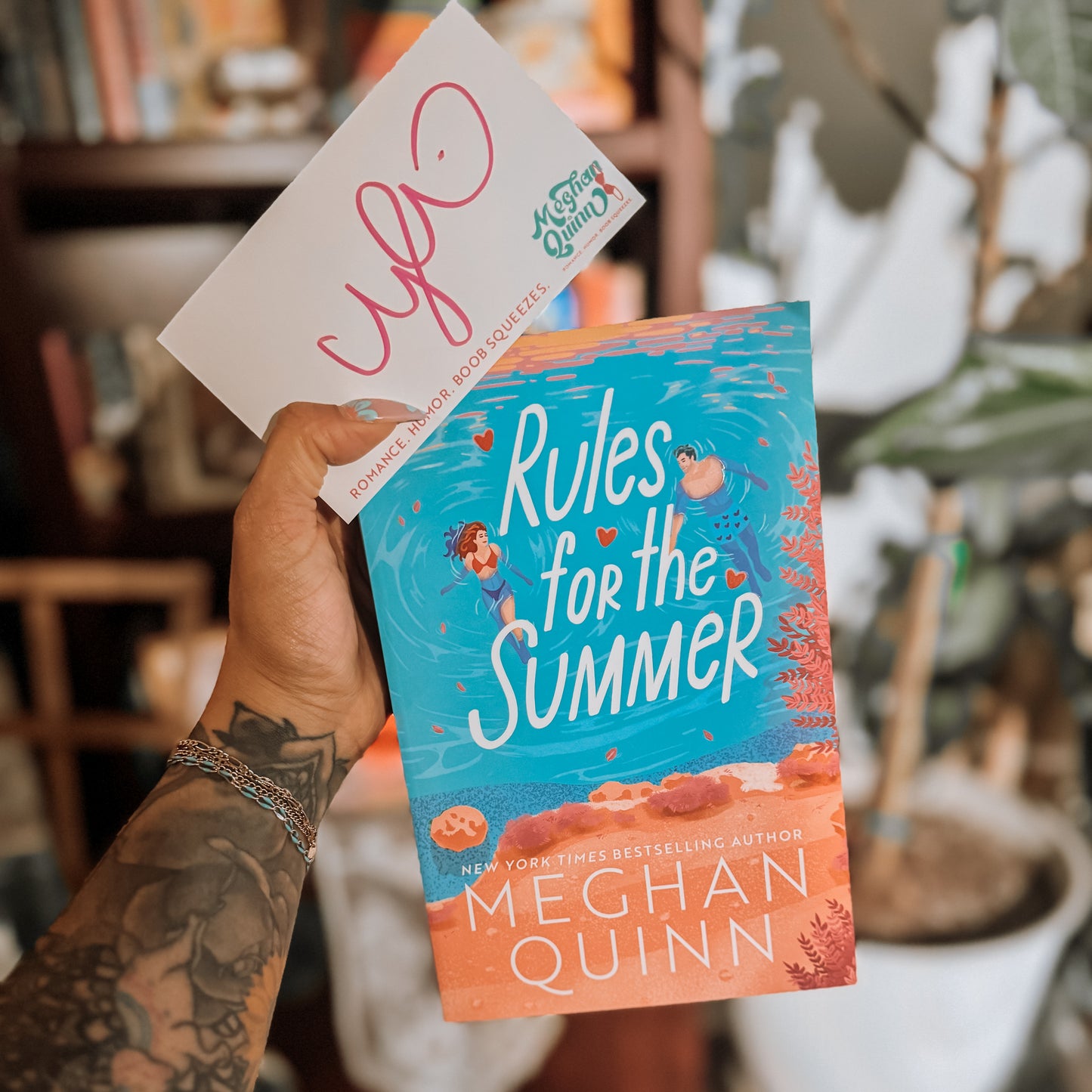 Rules For Summer By: Meghan Quinn W/ Signed bookplate