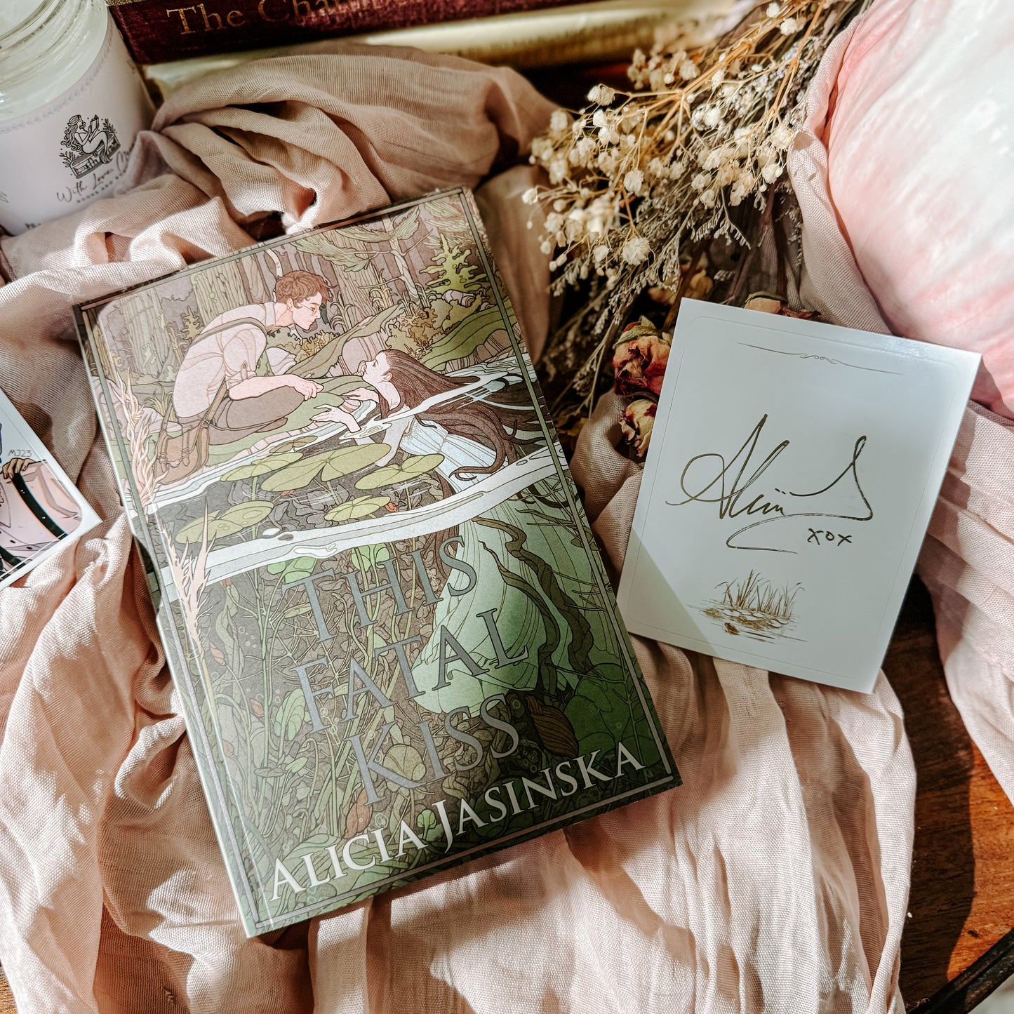 This Fatal Kiss By: Alicia Jasinska W/ Signed Bookplate