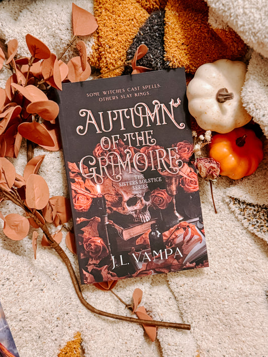 Autumn of the Grimoire (The Sisters Solstice) By: J.L. Vampa SIGNED