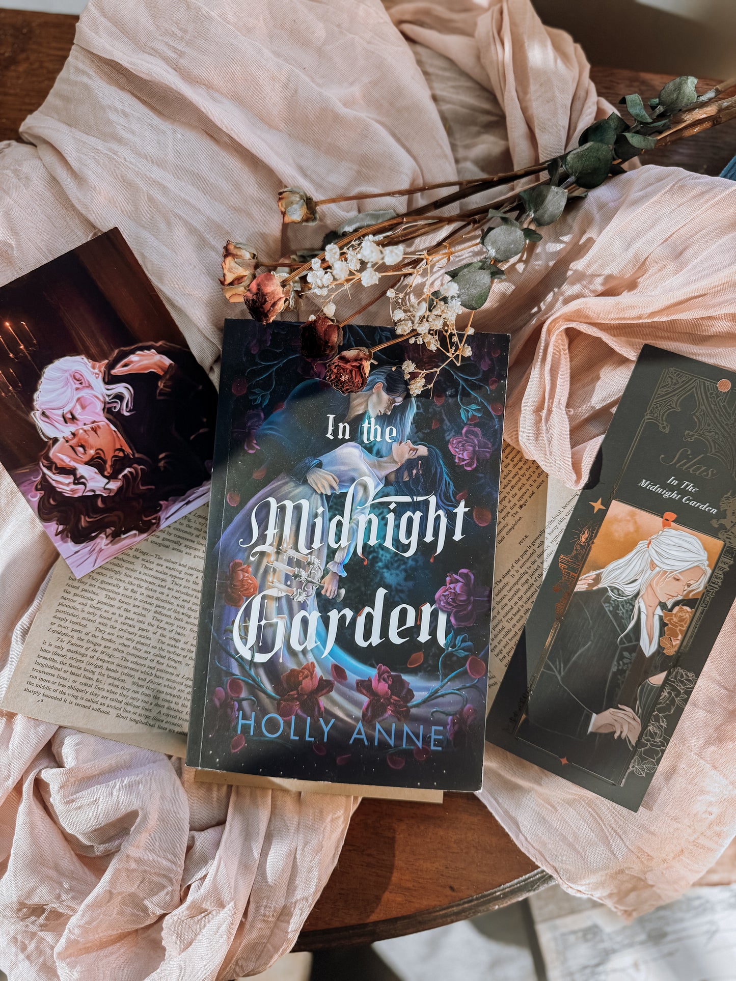 In The Midnight Garden By: Holly Anne SIGNED W/SWAG