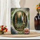 Moonlit Foxglove Forest Clear-Back Kindle Case with Strap