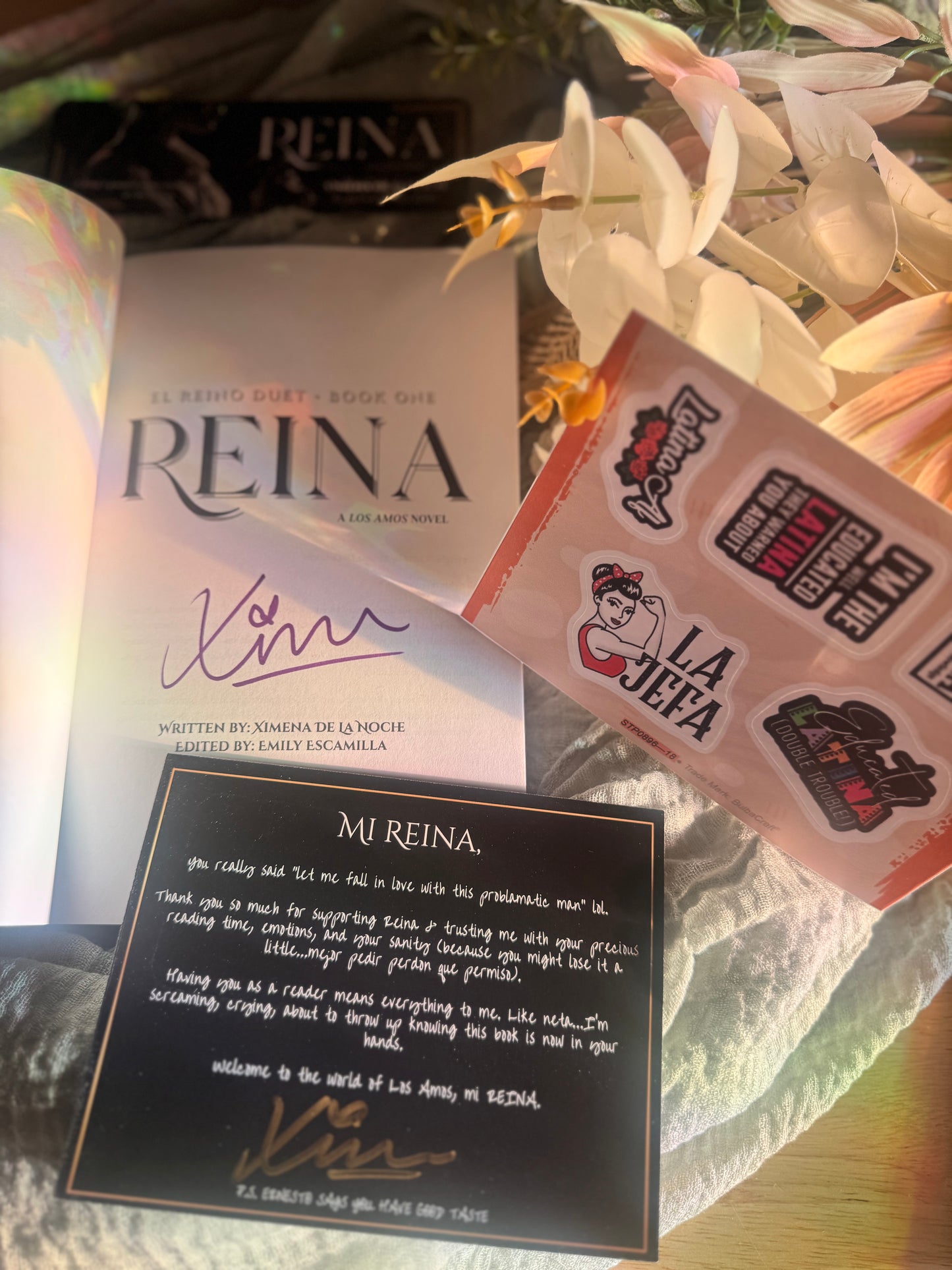Reina By: Ximena De La Noche  SIGNED