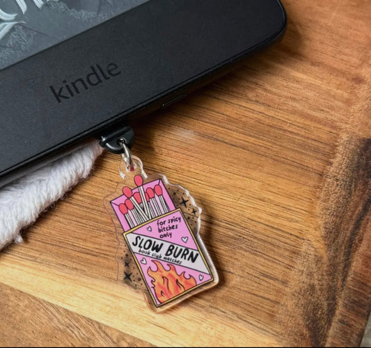 🔥 “Slow Burn” Kindle Dust Plug Charm
