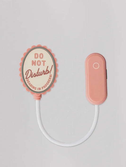 Do Not Disturb Book Light – Rechargeable Reading Lamp