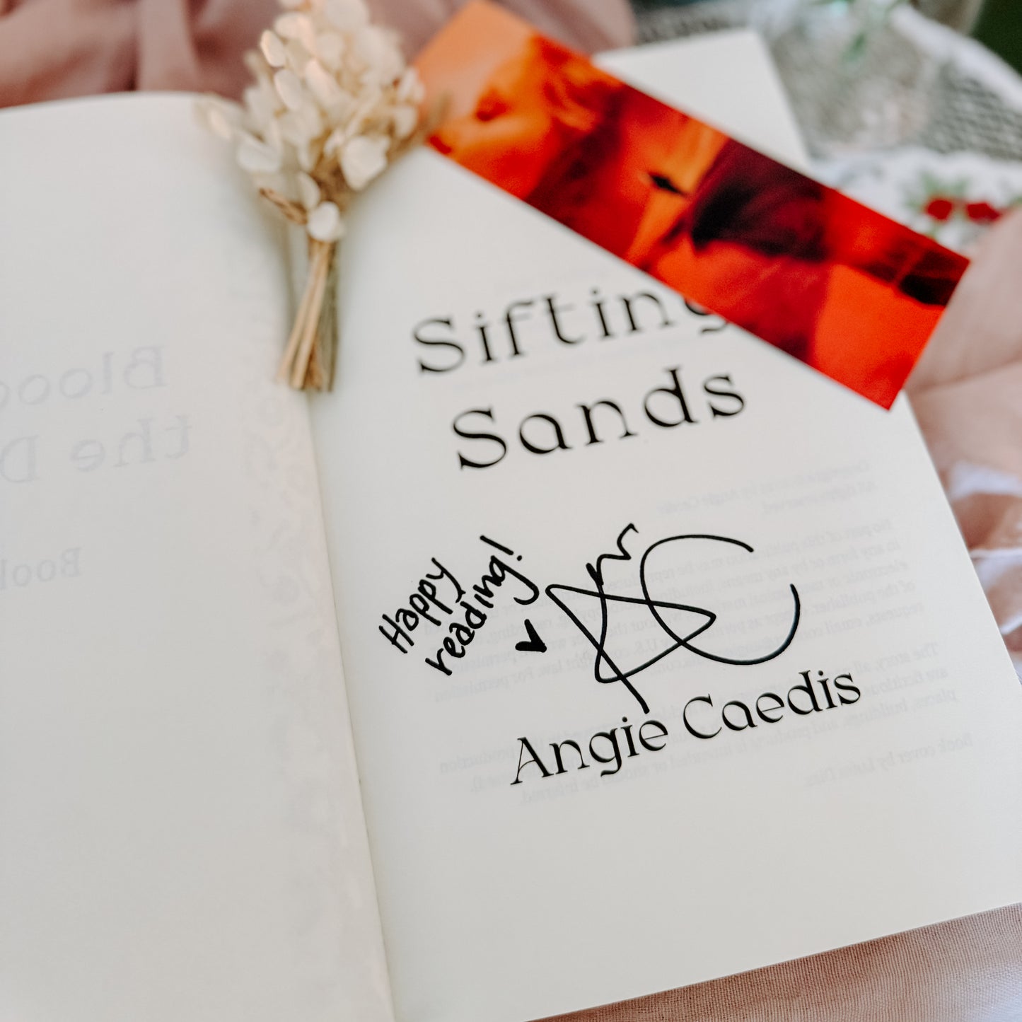 Sifting Sands By: Angie Caedis SIGNED