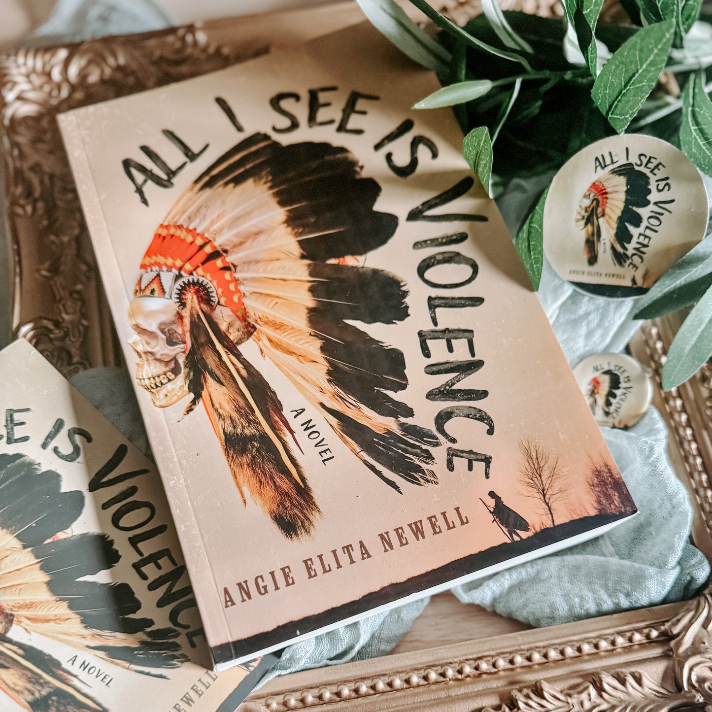 All I See Is Violence By: Angie Elita Newell SIGNED