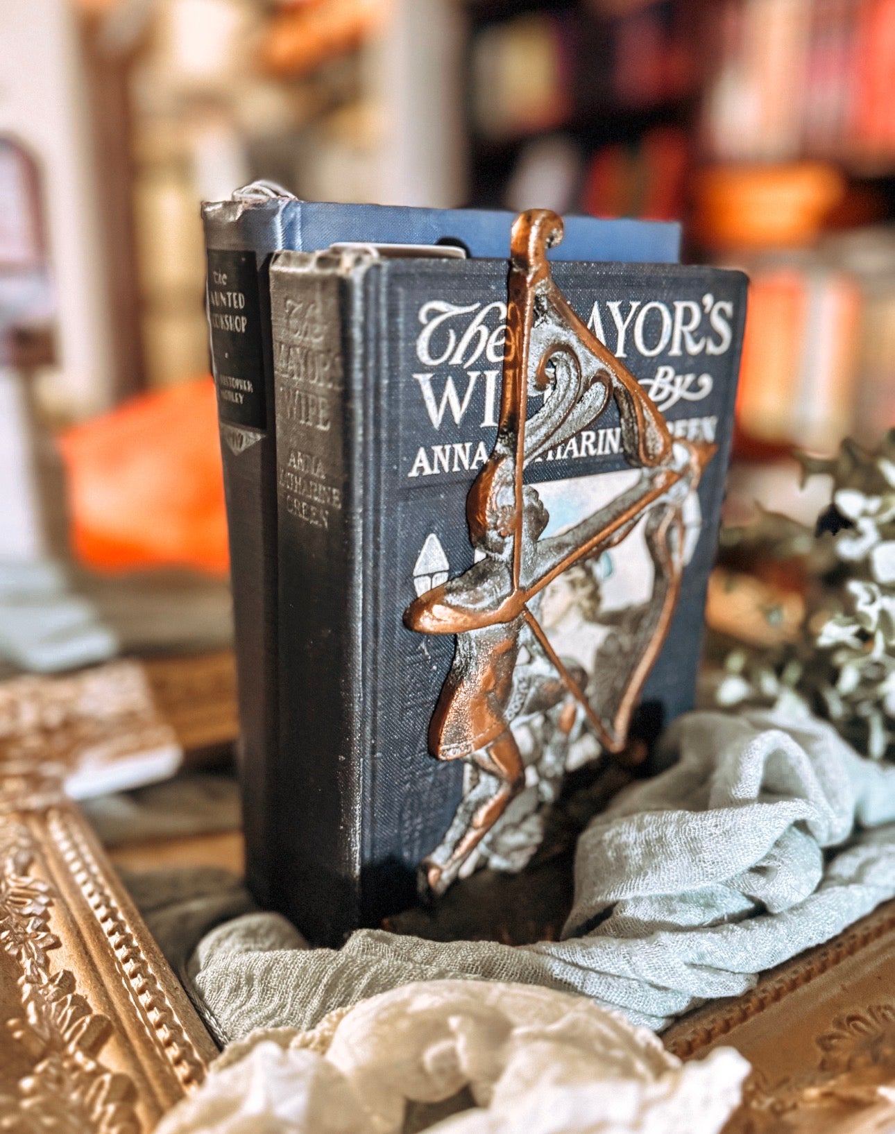 Vintage Archer Bookends