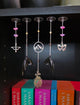 Wings of the Night Court Fantasy Bookshelf Charms – Set of 5