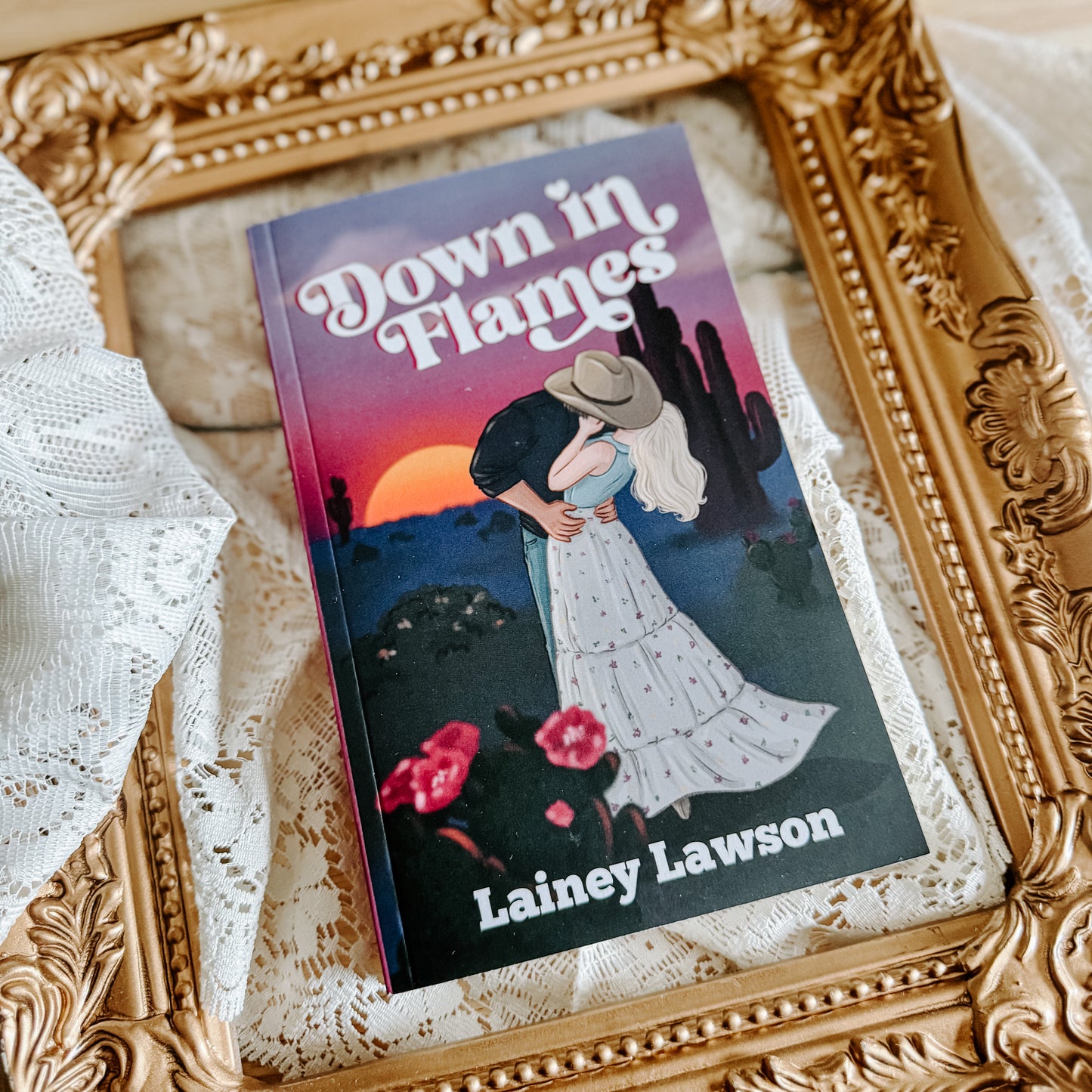 Down In Flames SIGNED By: Lainey Lawson