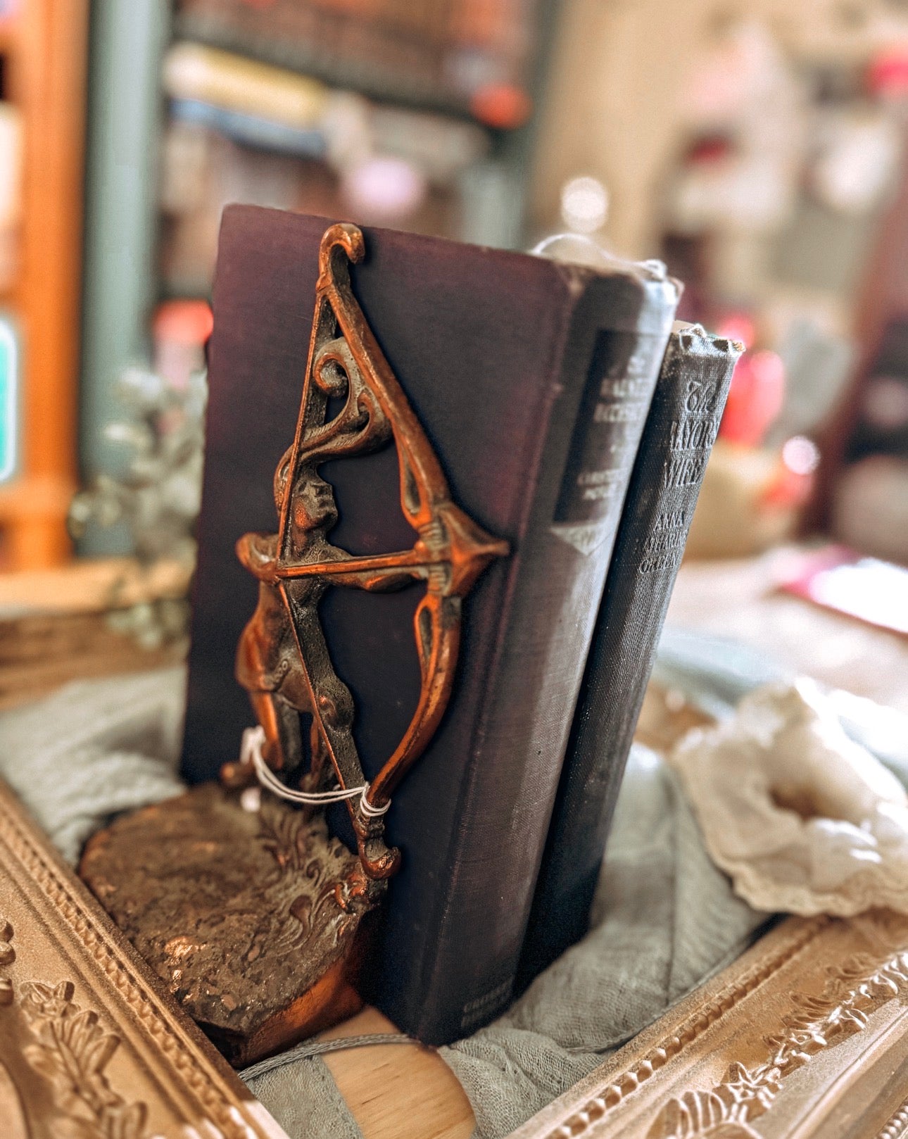 Vintage Archer Bookends