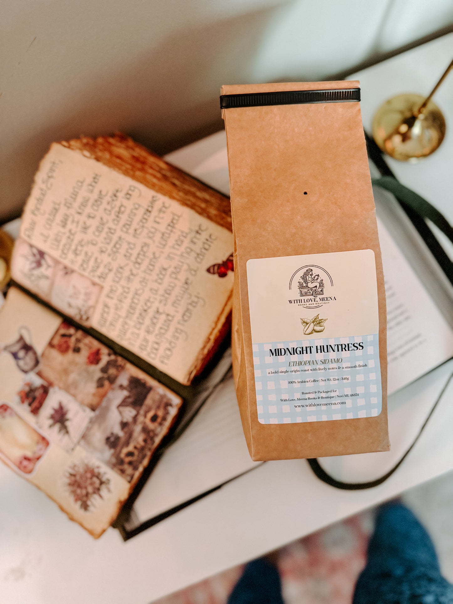 Midnight Huntress – Ethiopian Sidamo 🌙🖤 Ground
