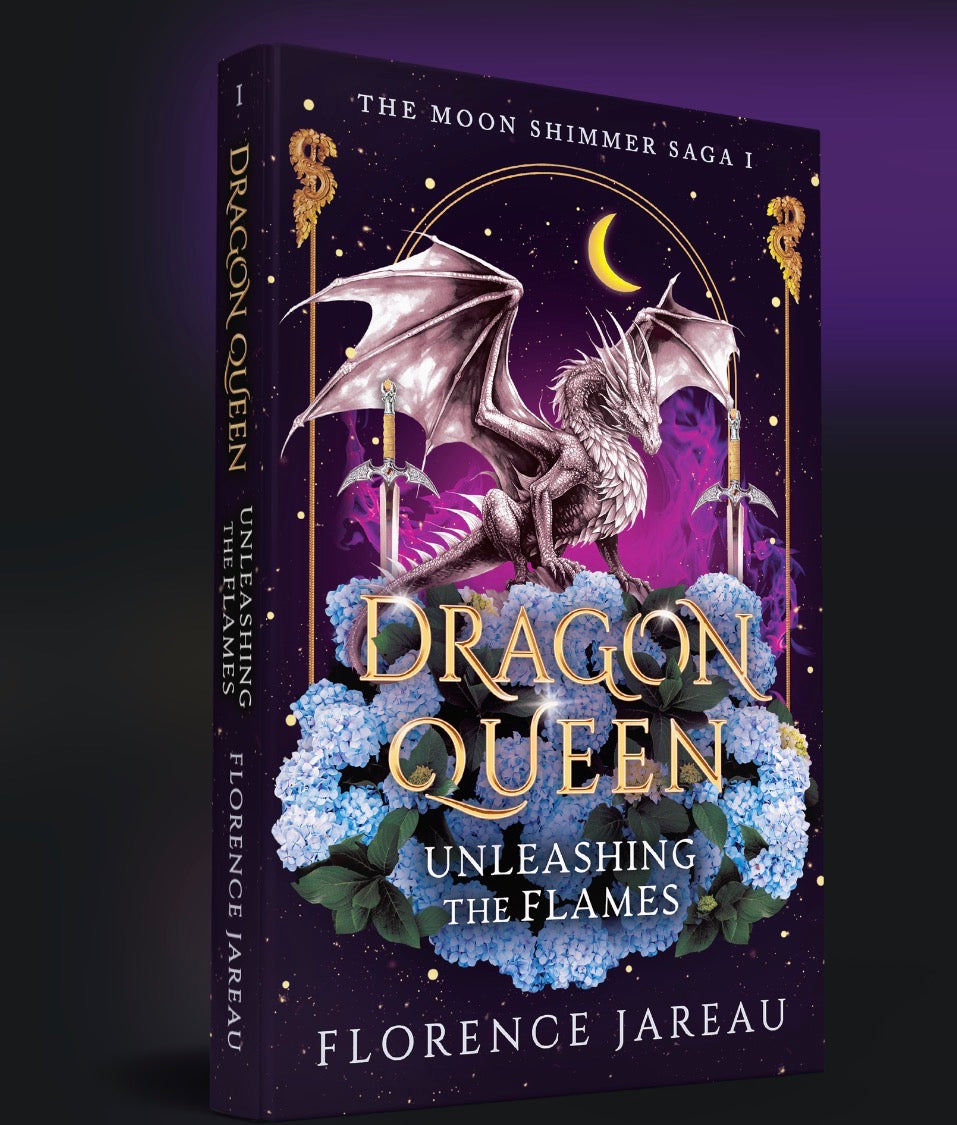 Dragon Queen: Unleashing the Flames By: Florence Jareau W/ Signed bookplate PREORDER