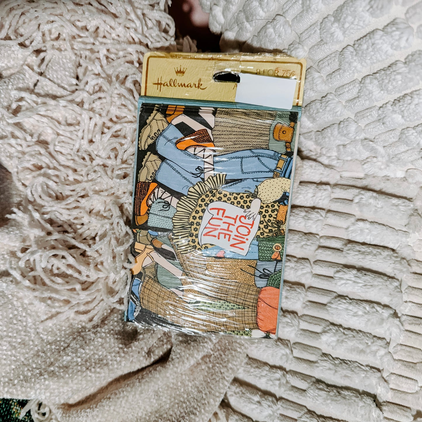 Vintage Hallmark “Join the Fun” Party Invitations (Set of 8)