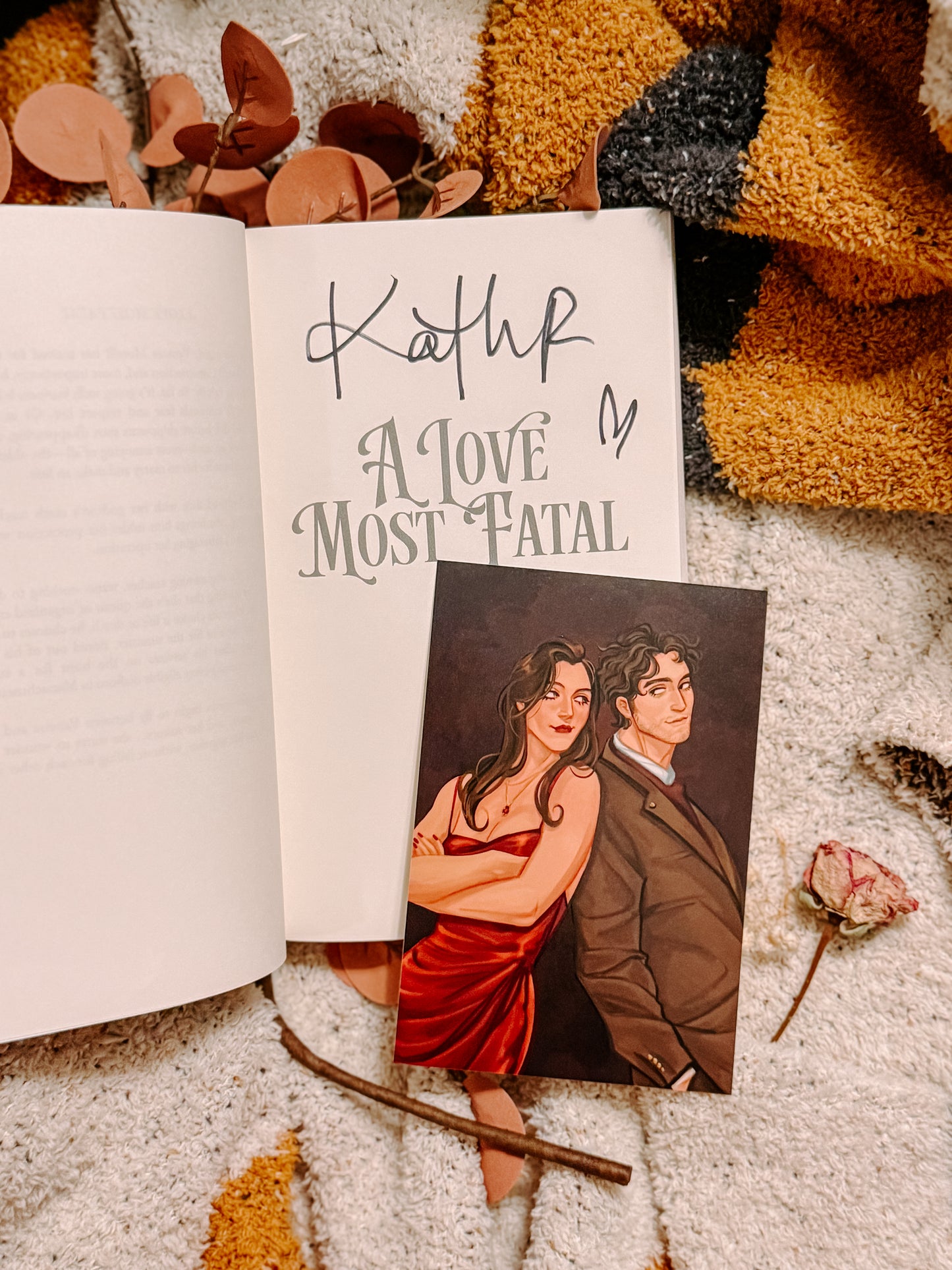 A Love Most Fatal: A Mafia Rom-Com
by Kath Richards SIGNED