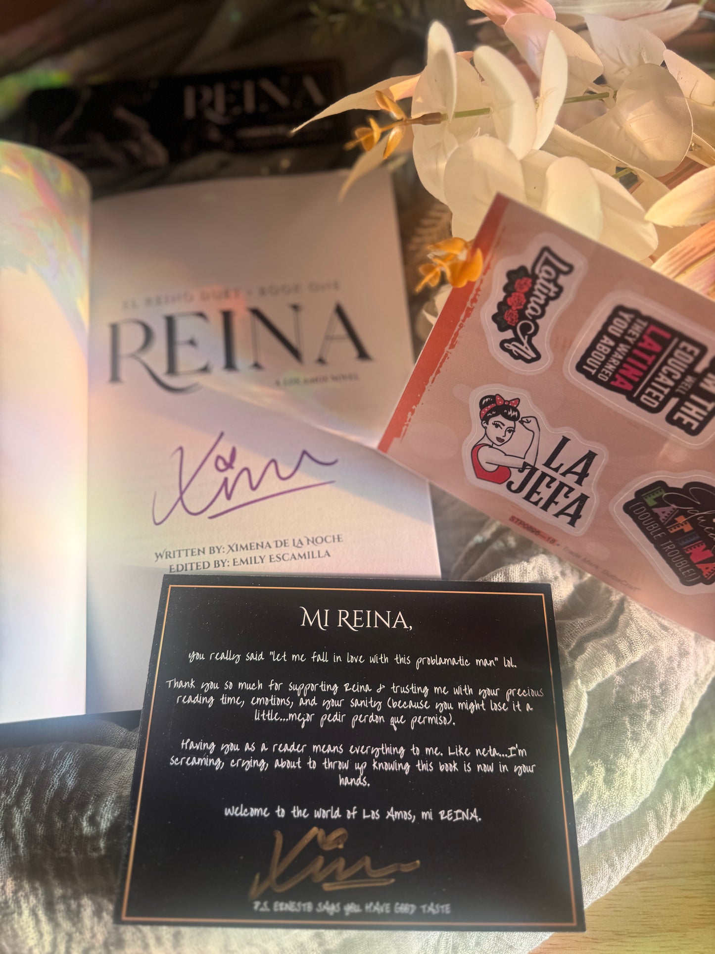 Reina By: Ximena De La Noche  SIGNED