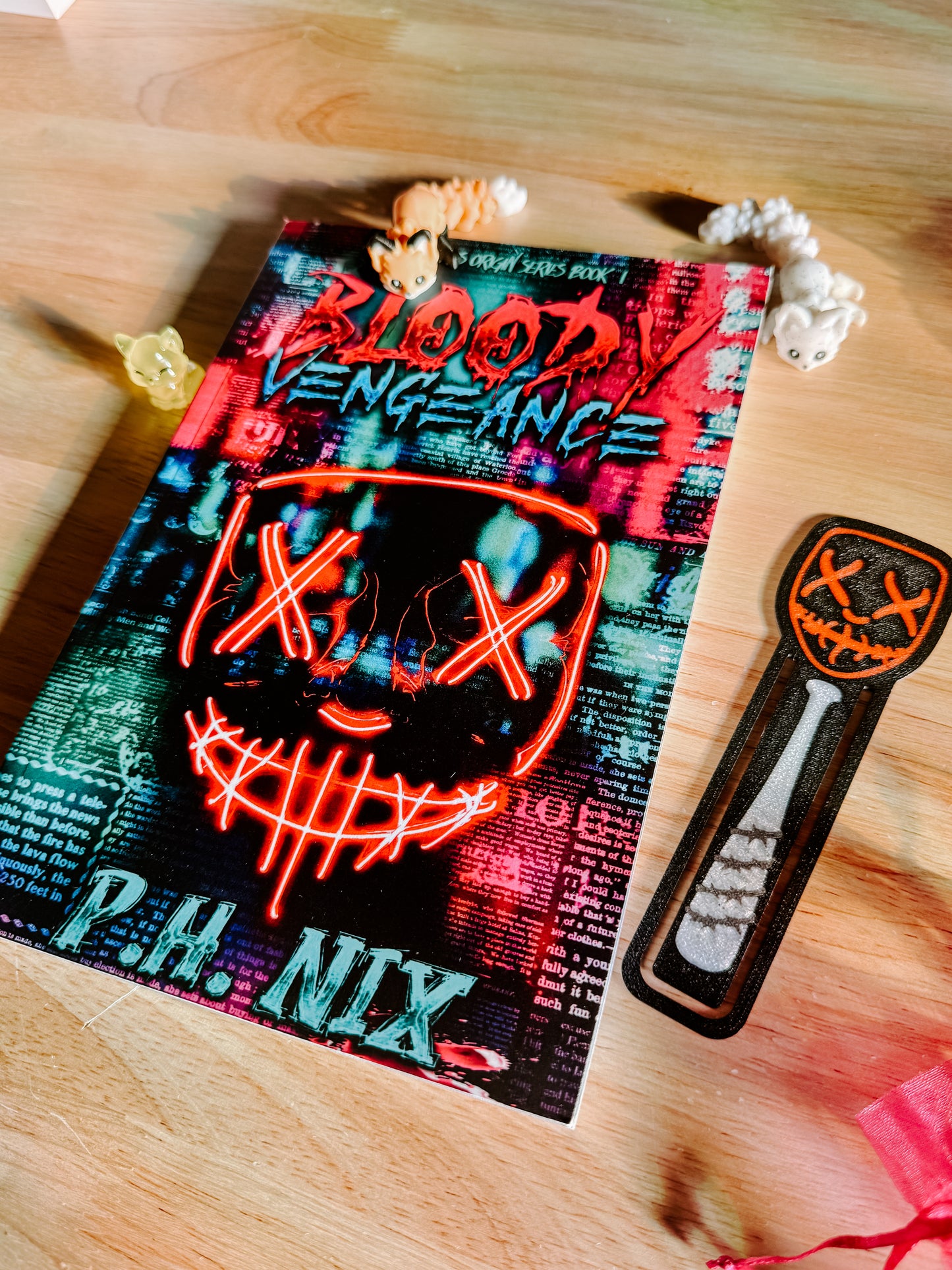 Bloody Vengeance By: P.H. Nix  SIGNED W/Swag