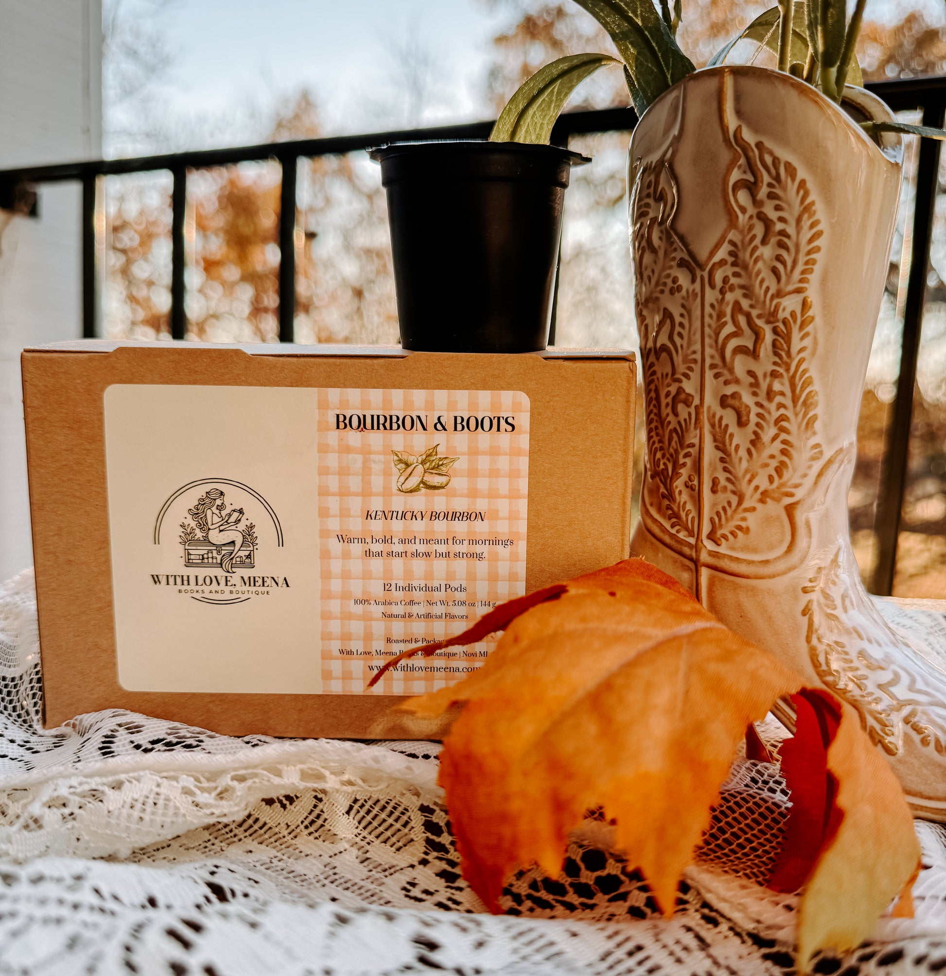 Bourbon & boots coffee pods 